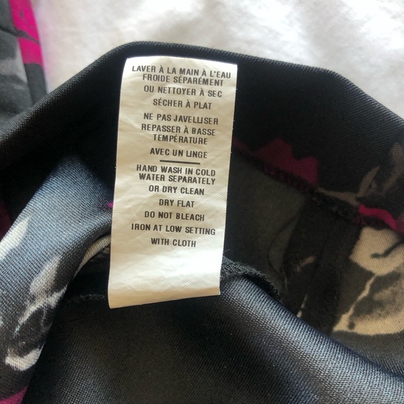 Jacob Black and Pink One-Shoulder Dress - Picture 11 of 12